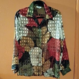 Melissa Multicolor Floral Blouse